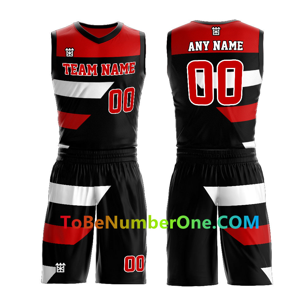 Customize High Quality basketball Team Uniforms for men youth kids team sport uniforms with your team name , logo, player and number. B024