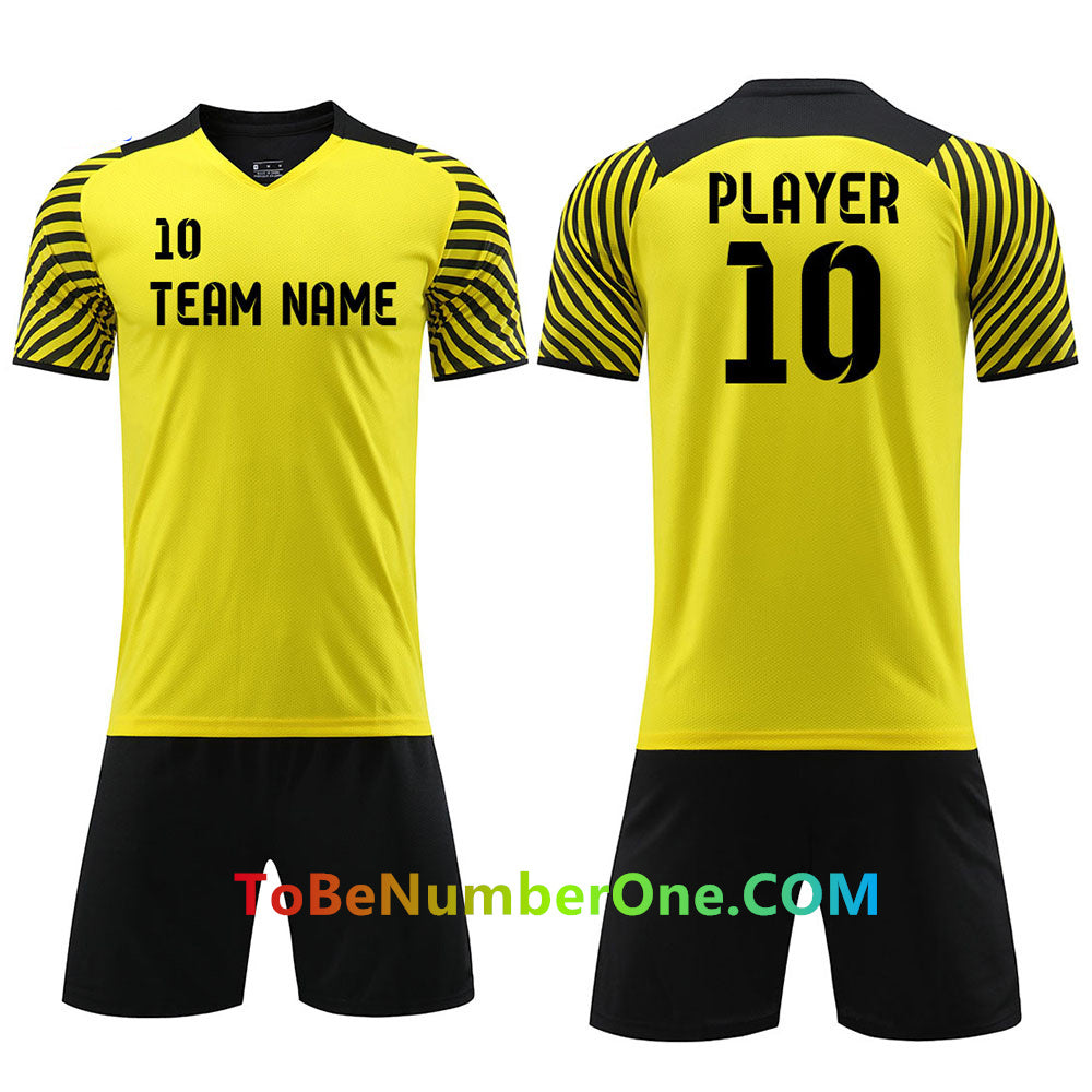 Customize Football Team jerseys & shorts print Any Name and Number instock uniforms S150