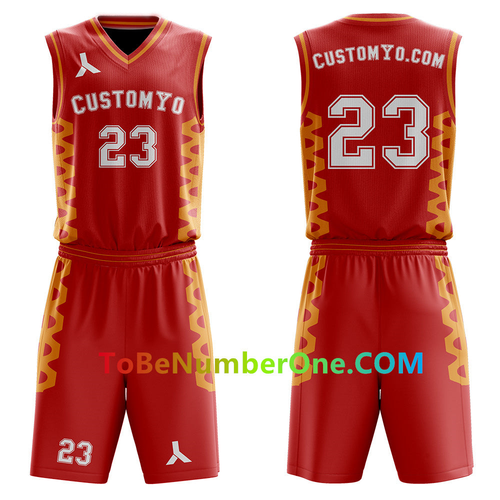 Customize High Quality basketball Team Uniforms for men youth kids team sport uniforms with your team name , logo, player and number. B043