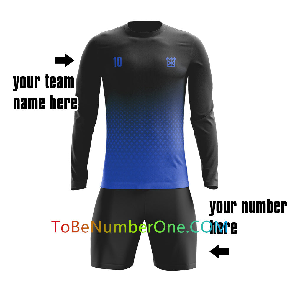 customize create your own soccer Goalkeeper jersey with your logo , name and number ,custom kids/men's jerseys&shorts GK09