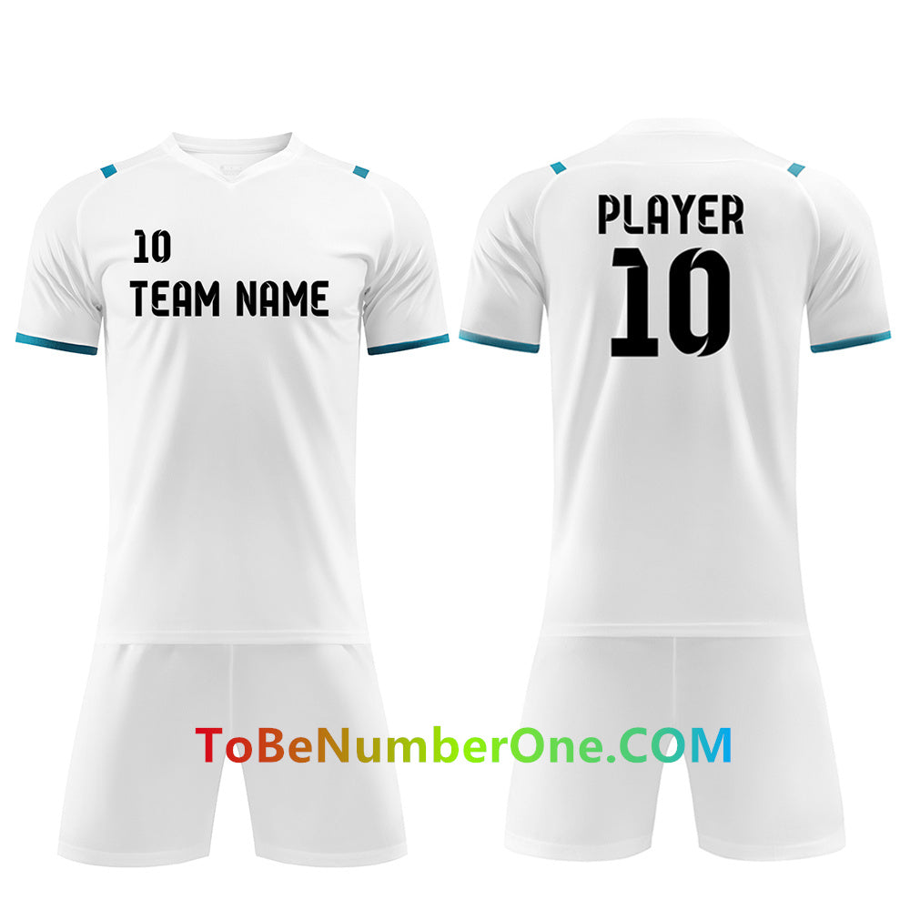 Customize Football Team jerseys & shorts print Any Name and Number instock uniforms S135