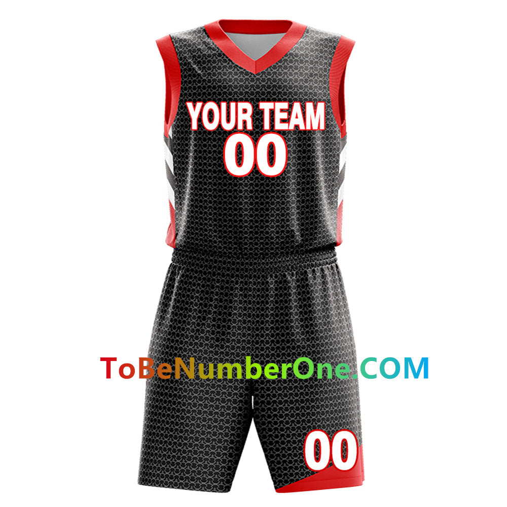 Customize High Quality basketball Team Uniforms for men youth kids team sport uniforms with your team name , logo, player and number. B019