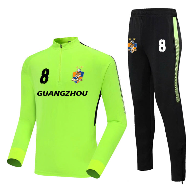 Custom Team Tracksuit with Logo and team Name, Men's Athletic Tracksuit 2 Piece Set