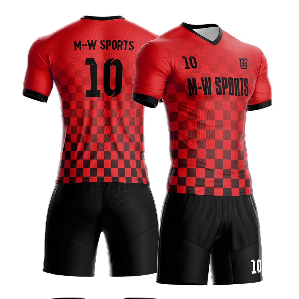 Full Sublimated Custom Soccer team uniforms with YOUR Names, Numbers ,Logo for kids/men S53