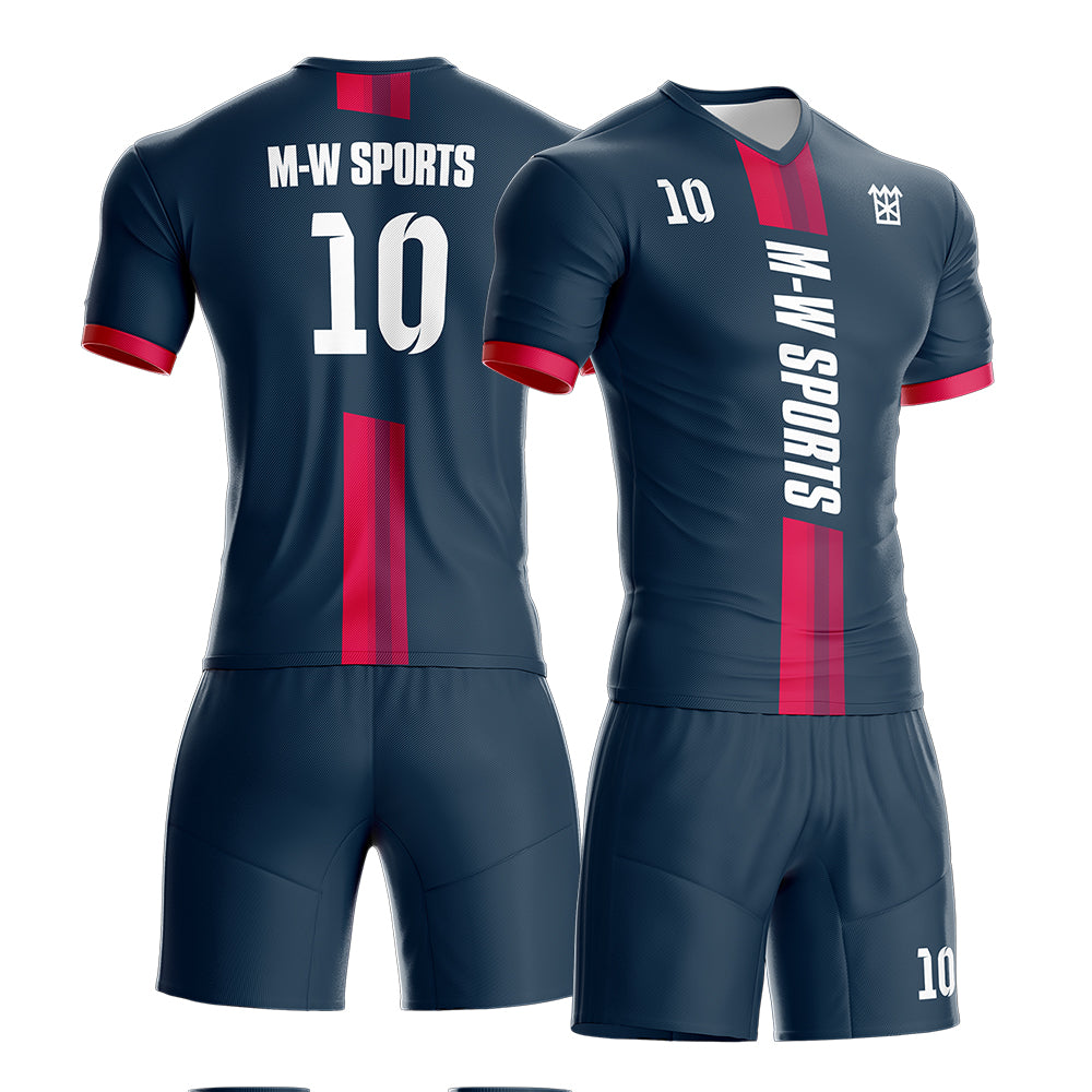 Full Sublimated Custom Soccer team uniforms with YOUR Names, Numbers ,Logo for kids/men S57