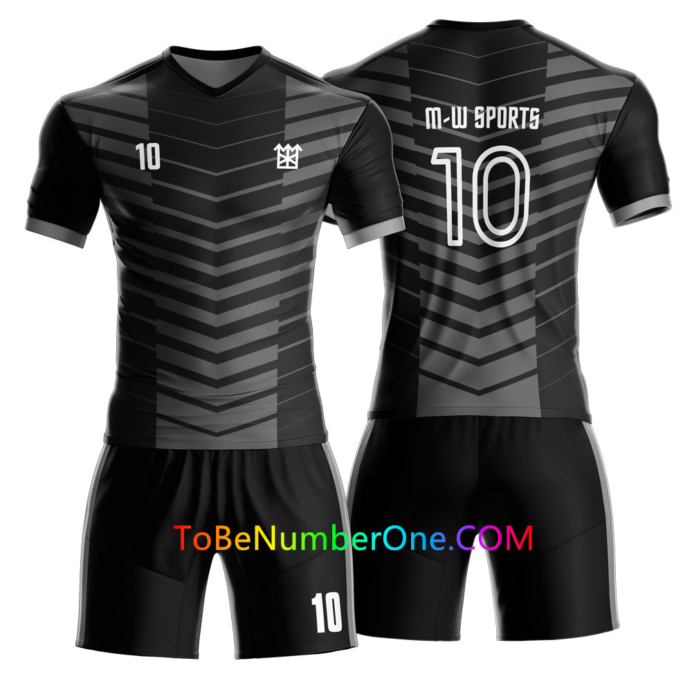 Full Sublimated Custom Soccer team uniforms with YOUR Names, Numbers ,Logo for kids/men S66