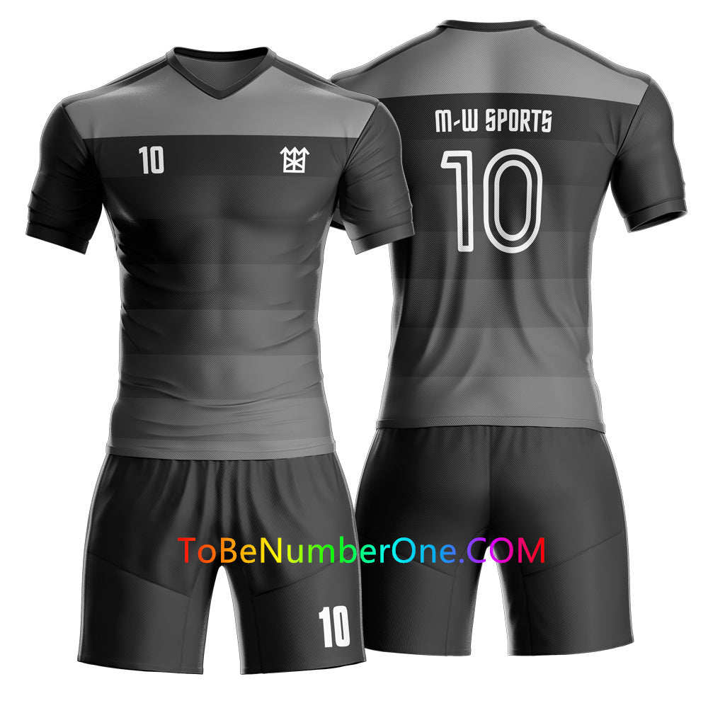 Full Sublimated Custom Soccer team uniforms with YOUR Names, Numbers ,Logo for kids/men S67