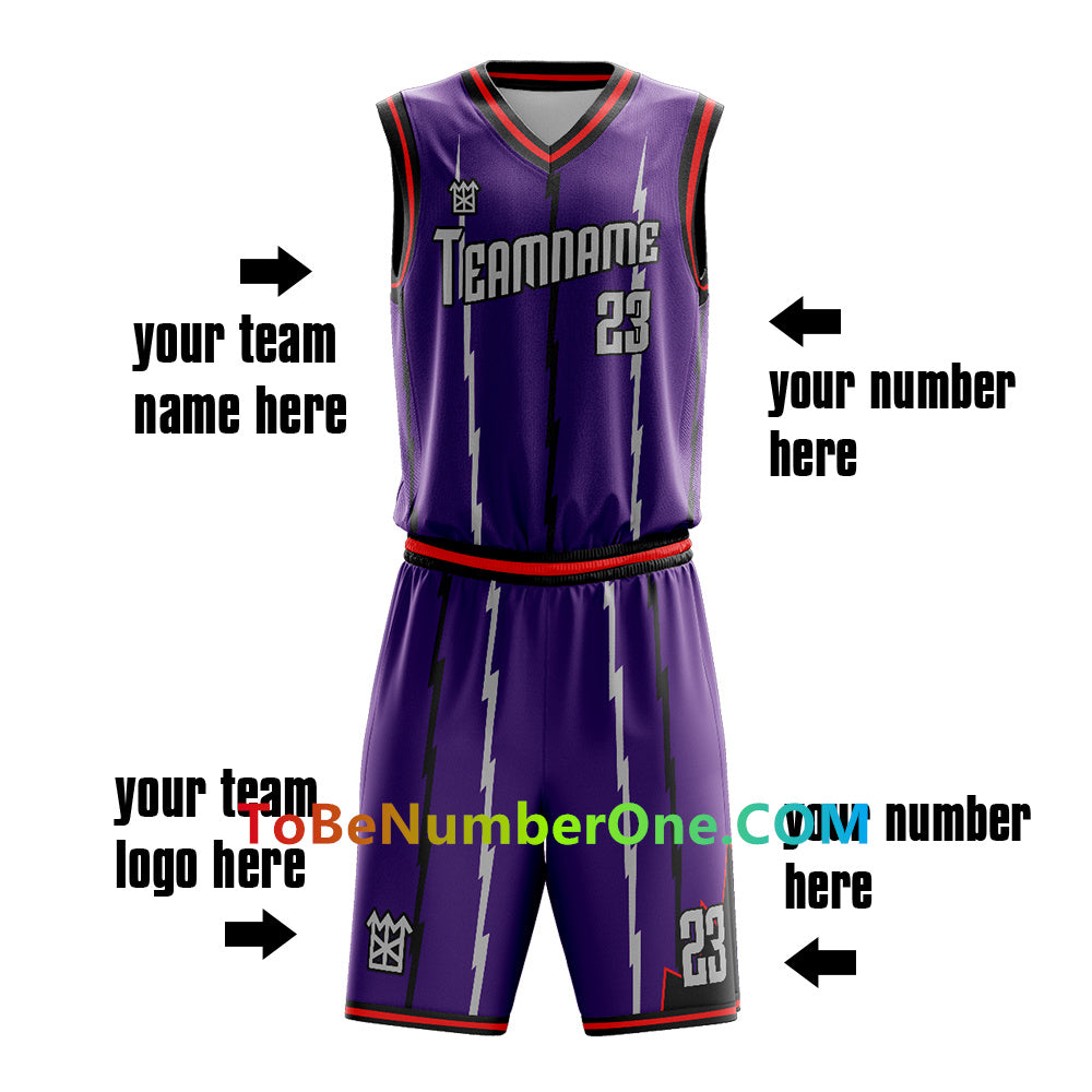 Customize High Quality basketball Team Uniforms for men youth kids team sport uniforms with your team name , logo, player and number.