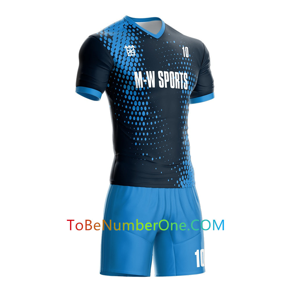 Custom Soccer Jersey & Shorts Club Team (Home and Away) Personalized Soccer Jersey Kits for Adult Youth add Any Name and Number Custom Football Jersey S99