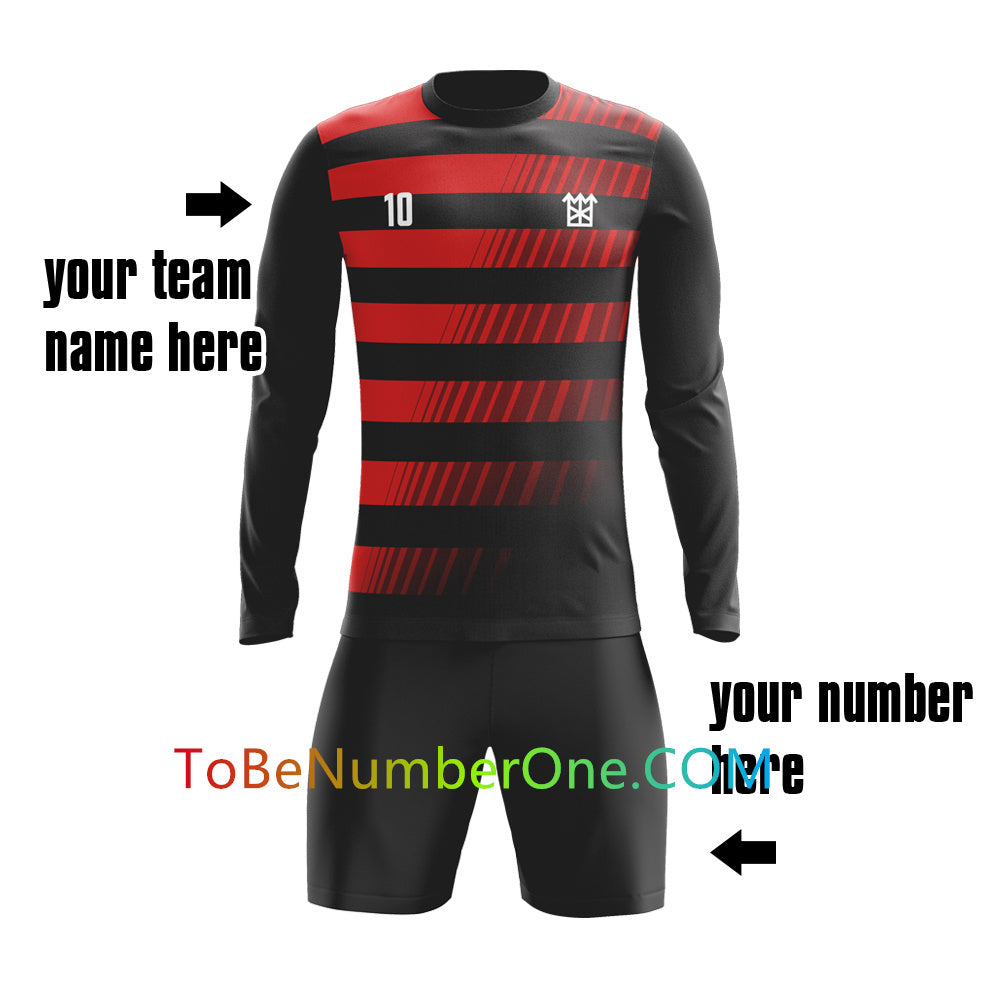 customize create your own soccer Goalkeeper jersey with your logo , name and number ,custom kids/men's jerseys&shorts GK19