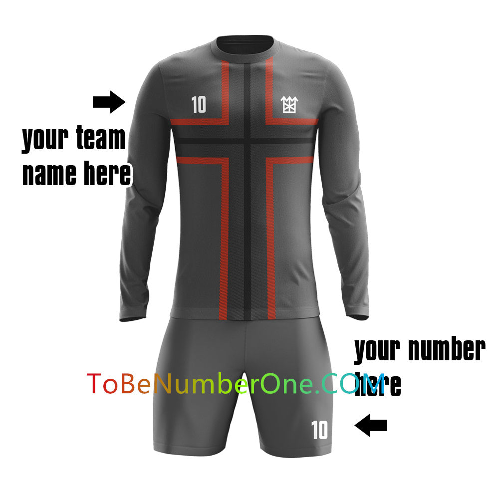 customize create your own soccer Goalkeeper jersey with your logo , name and number ,custom kids/men's jerseys&shorts GK21
