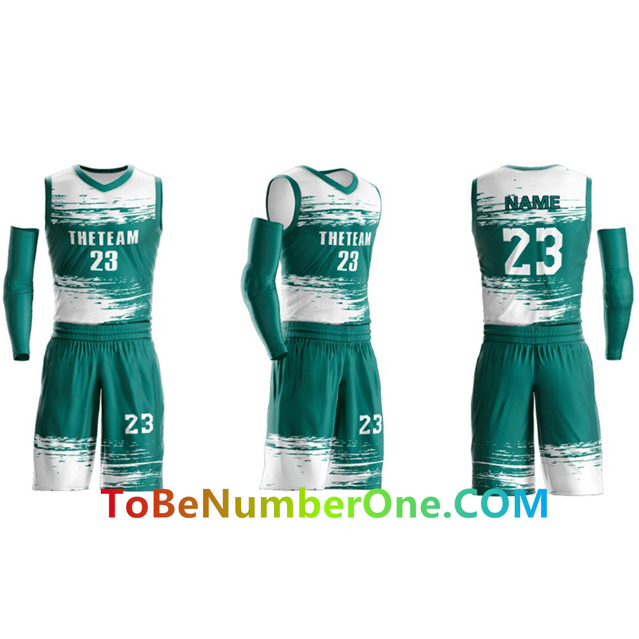 Custom Full Sublimated Basketball Set Tops and shorts - Make Your OWN Jersey - Personalized Team Uniforms B033