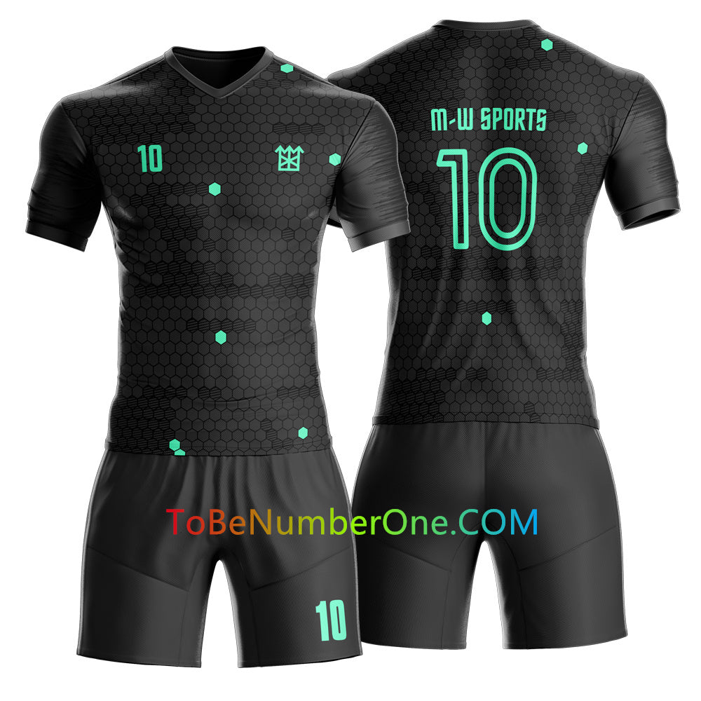 Custom Full Sublimated Soccer Jerseys for Youths/Men Sports Uniforms -Make Your OWN Jersey with YOUR Names, Numbers ,Logo S37