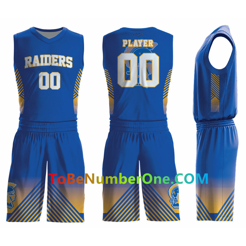 Customize High Quality basketball Team Uniforms for men youth kids team sport uniforms with your team name , logo, player and number. B033