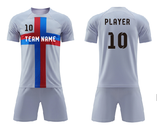 Customize 22/23 FC Club Blank Football jerseys & shorts print Any Name and Number, Sport training jerseys