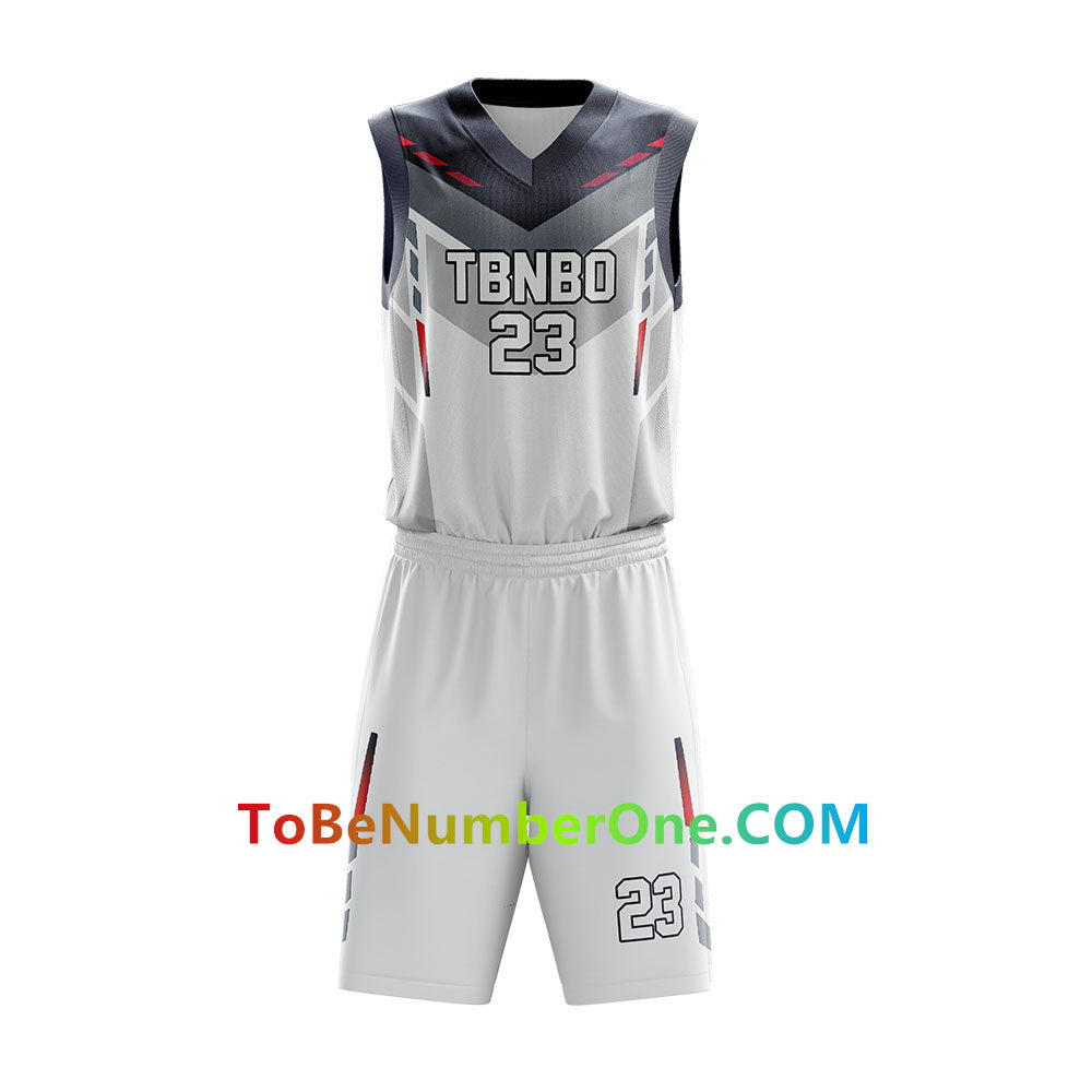 Customize High Quality basketball Team Uniforms for men youth kids team sport uniforms with your team name , logo, player and number. B011