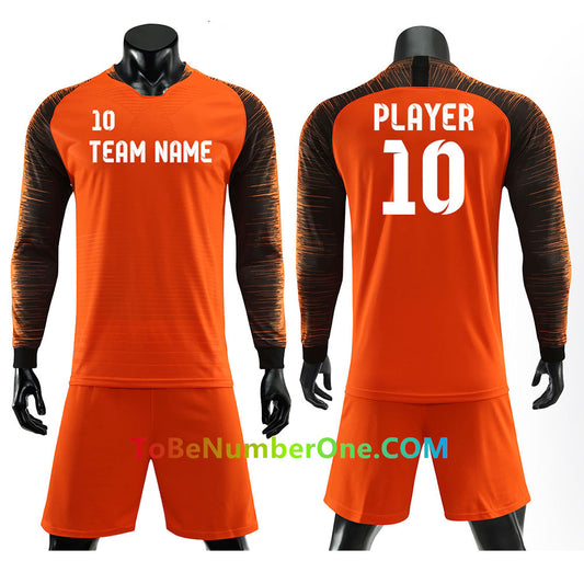 Customize Goalkeeper jerseys & shorts print Any Name and Number instock uniforms S133, 6color jerseys