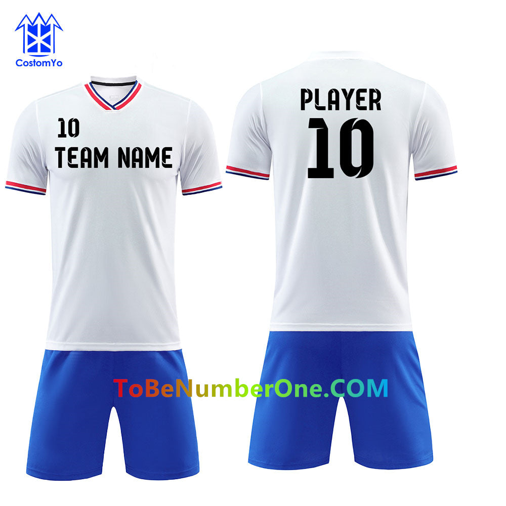 Customize sports uniforms print Any Name and Number instock uniforms S132 white,blue,green,yellow,pink jerseys