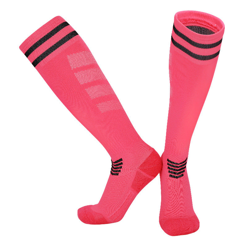 Thick socks - Soccer Football Rugby Baseball Softball Lacrosse Team Sport Knee High Socks for Adult Youth Kids