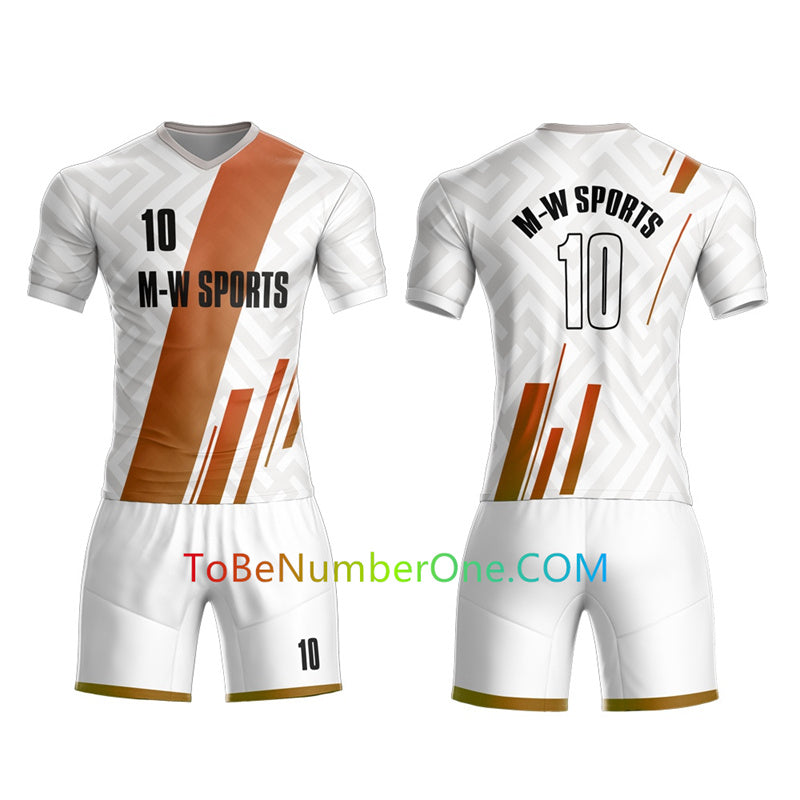 Custom Full Sublimated Soccer Jerseys for Club Youths/Men Sports Uniforms -Make Your OWN Jersey with YOUR Names, Numbers ,Logo