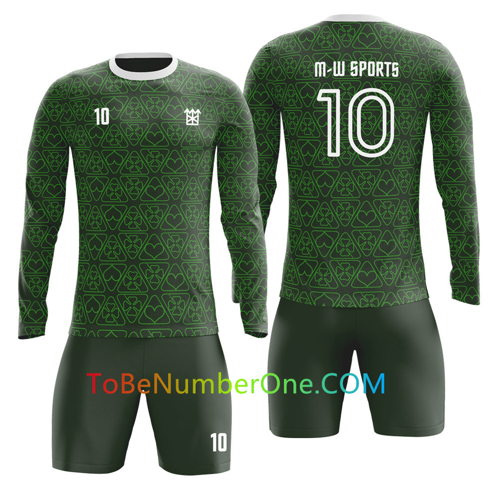 customize create your own soccer Goalkeeper jersey with your logo , name and number ,custom kids/men's jerseys&shorts GK04