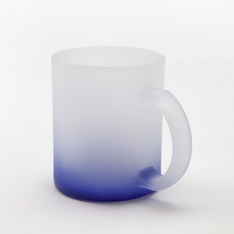 Sublimation 11oz Frosted Glass Mug, Custom Mugs with Your Own Design.