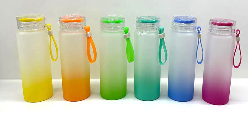Sublimation Transparent Glass Mug , Custom Mugs with Your Own Design.