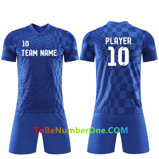 Customize Football Team jerseys & shorts print Any Name and Number instock uniforms S146