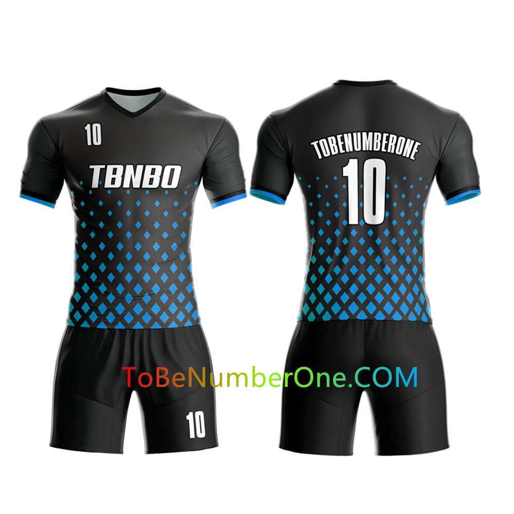 Custom Soccer Jersey & Shorts Club Team (Home and Away) Personalized Soccer Jersey Kits for Adult Youth add Any Name and Number Custom Football Jersey S102