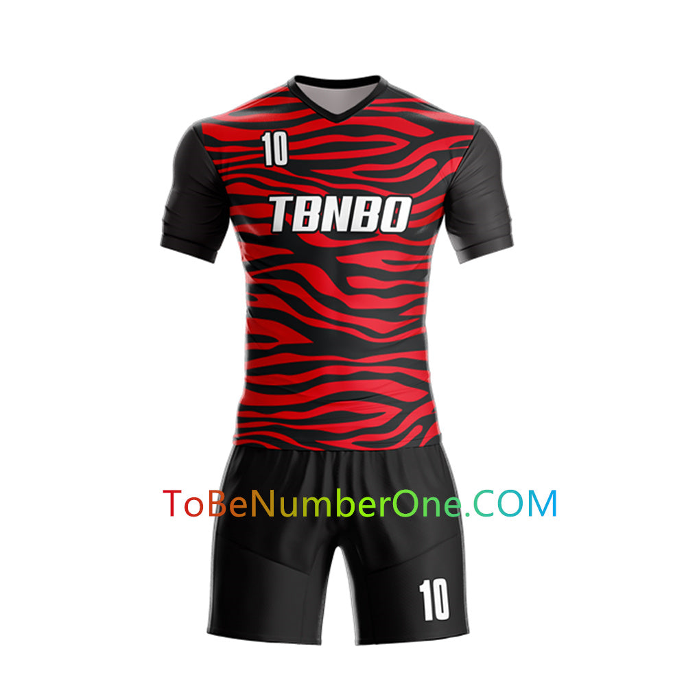 Custom Soccer Jersey & Shorts Club Team (Home and Away) Personalized Soccer Jersey Kits for Adult Youth add Any Name and Number Custom Football Jersey S103