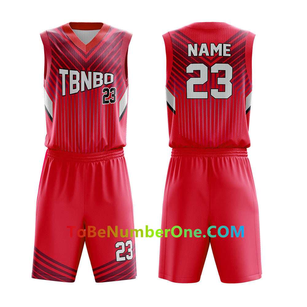 Customize High Quality basketball Team Uniforms for men youth kids team sport uniforms with your team name , logo, player and number. B012
