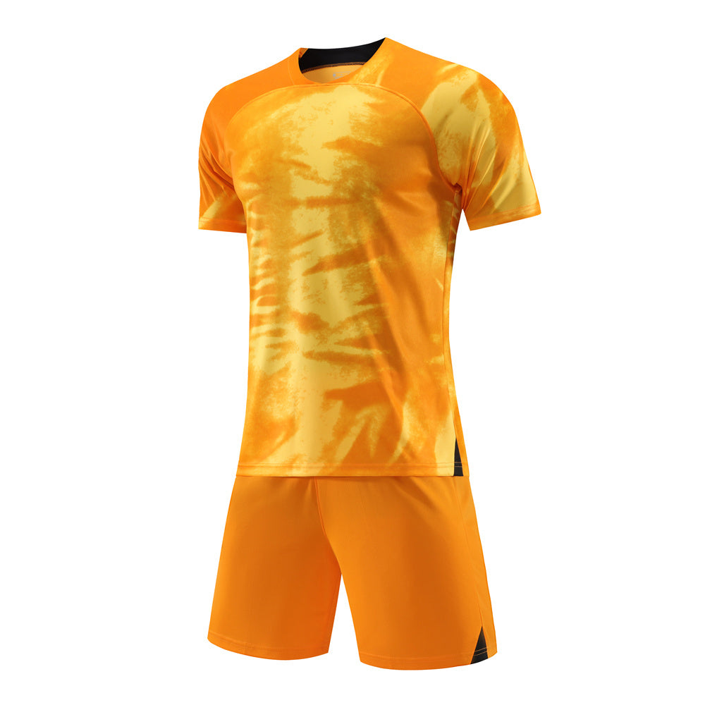 Custom 22-23 Netherlands home yellow Soccer blank unifroms print Any Name and Number instock Quick-drying uniforms S308
