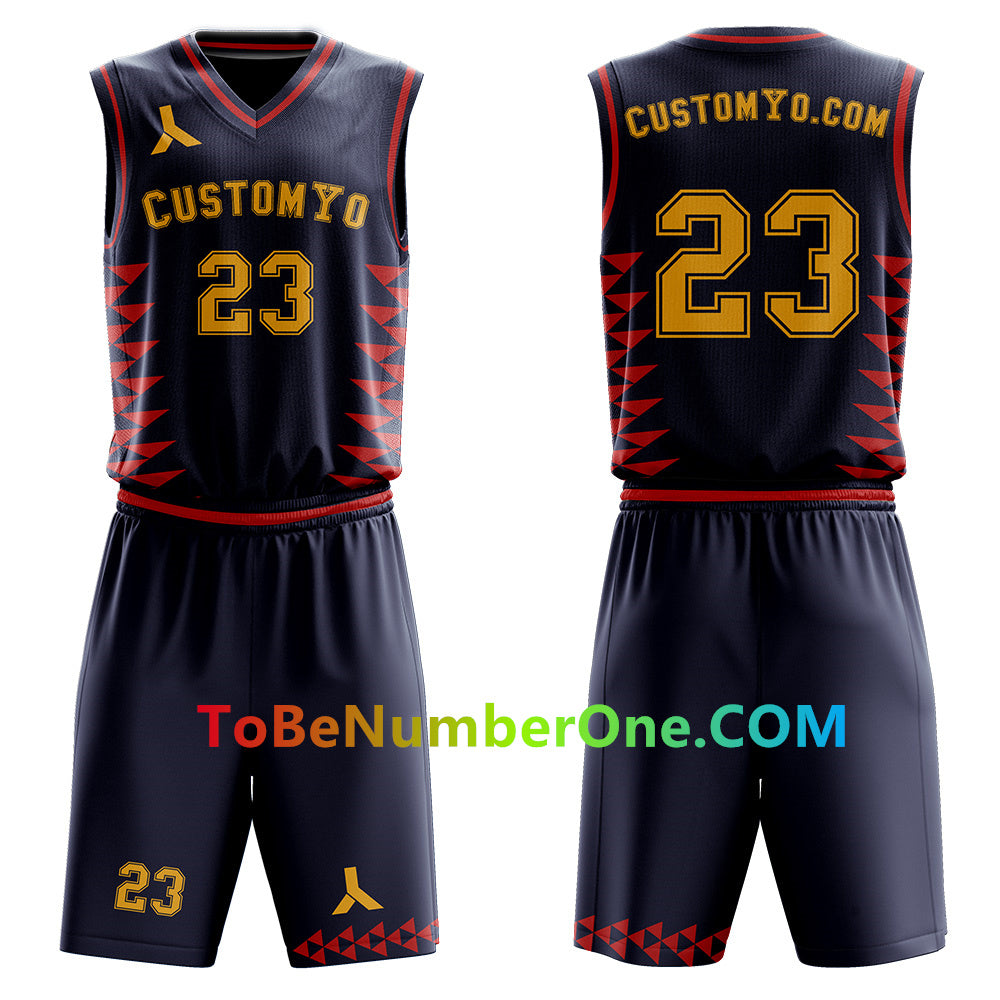 Customize High Quality basketball Team Uniforms for men youth kids team sport uniforms with your team name , logo, player and number. B038