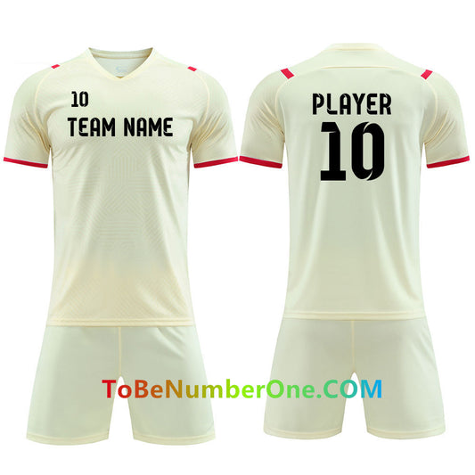Customize Football Team jerseys & shorts print Any Name and Number instock uniforms S135