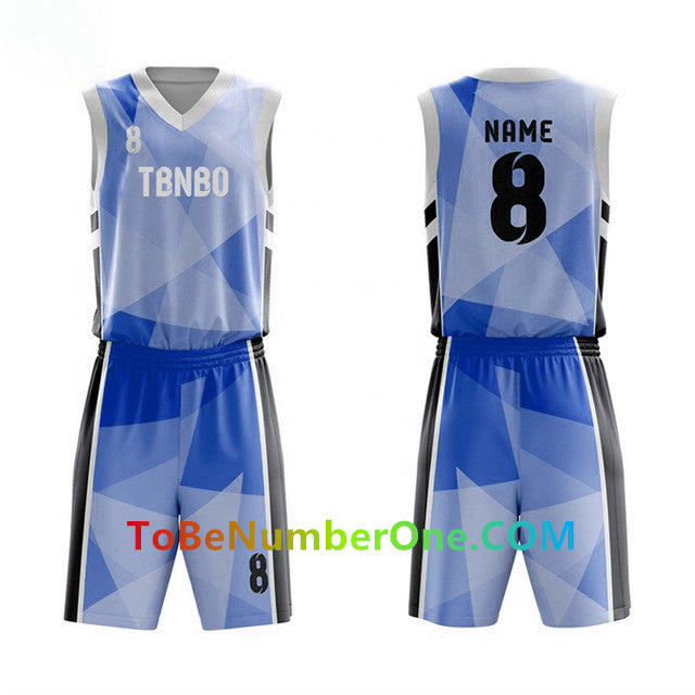 Custom Full Sublimated Basketball Set Tops and shorts - Make Your OWN Jersey Team Uniforms B037
