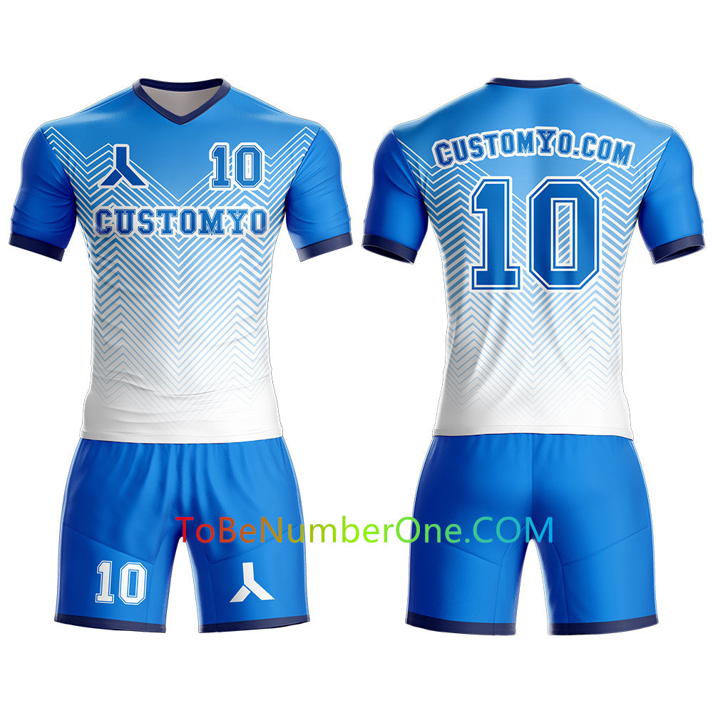 Custom new design Soccer Jersey & Shorts Club Team Personalized Soccer Jersey Kits for Adult Youth add Any Name and Number Custom Football Jersey S114