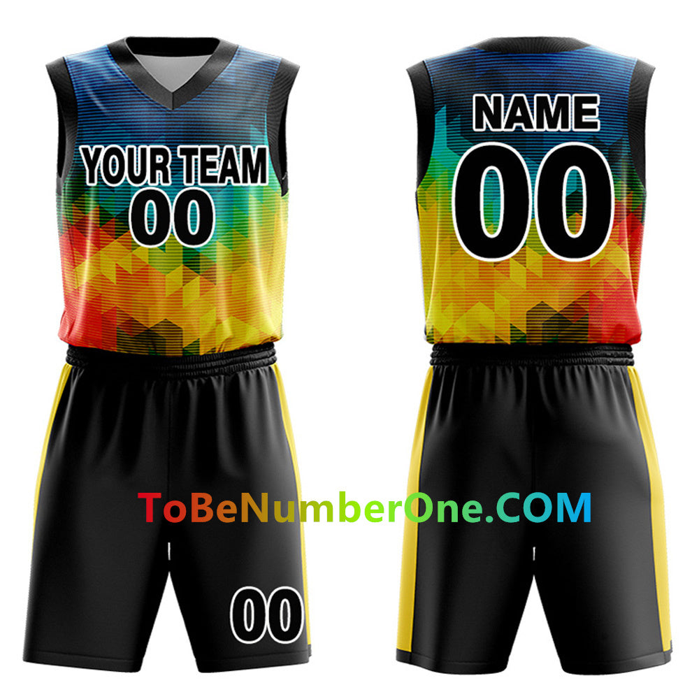 Customize High Quality basketball Team Uniforms for men youth kids team sport uniforms with your team name , logo, player and number. B016