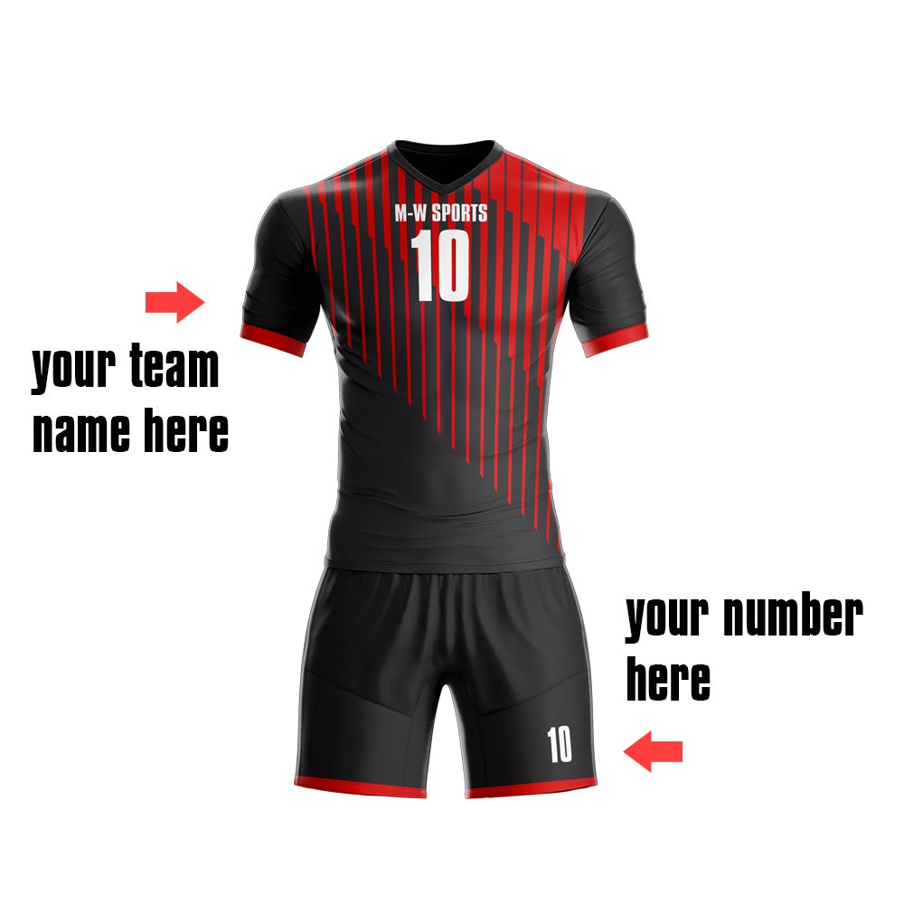 Custom Full Sublimated Soccer TEAM Jerseys for Club Youths/Men Sports Uniforms -Make Your OWN Jersey with YOUR Names, Numbers ,Logo