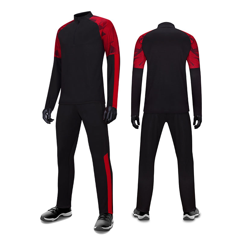 Custom Team Tracksuit with Logo and team Name, Men&kids Athletic Tracksuit 2 Piece Set Casual Zip Workout Running Jogger Sweat Suits
