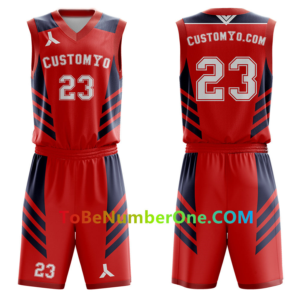 Customize High Quality basketball Team Uniforms for men youth kids team sport uniforms with your team name , logo, player and number. B042