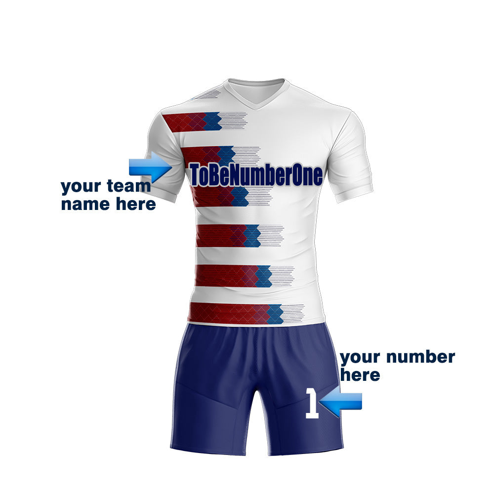 Custom Full Sublimated Soccer TEAM Uniforms -Make Your OWN Jersey with YOUR Names, Numbers ,Logo S40