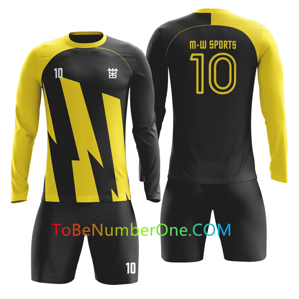 customize create your own soccer Goalkeeper jersey with your logo , name and number ,custom kids/men's jerseys&shorts GK10