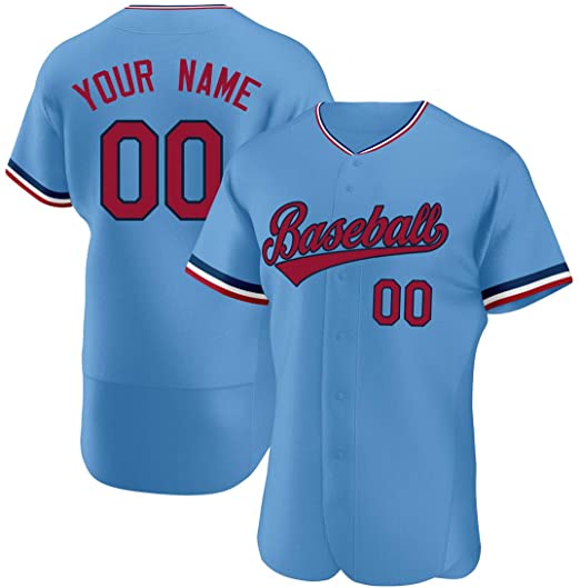 Custom Baseball Jersey Full Sublimated Team Name/Numbers Make Your Own Button-down Tee Shirts Comfortable Sportswear for Men/Kid