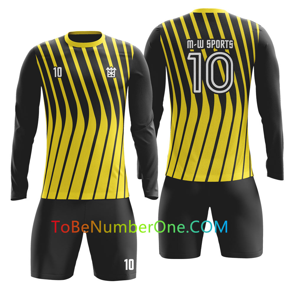 customize create your own soccer Goalkeeper jersey with your logo , name and number ,custom kids/men's jerseys&shorts GK11