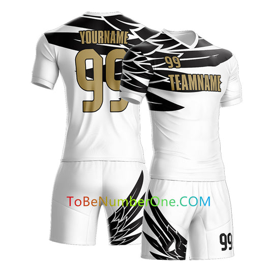 Custom Soccer Jersey & Shorts Club Team Personalized Soccer Jersey Kits for Adult Youth add Any Name and Number Custom Football Jersey S136