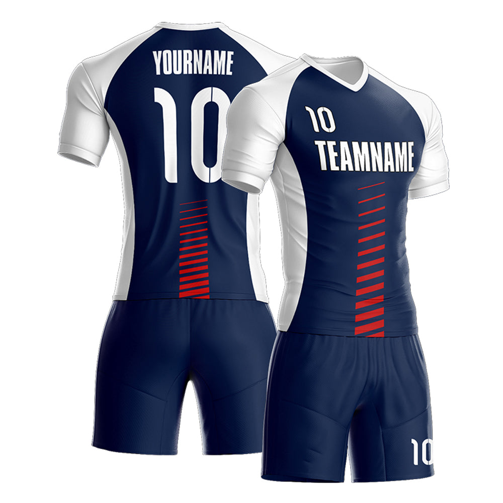 Custom Soccer Jersey & Shorts Club Team Personalized Soccer Jersey Kits for Adult Youth add Any Name and Number Custom Football Jersey S141