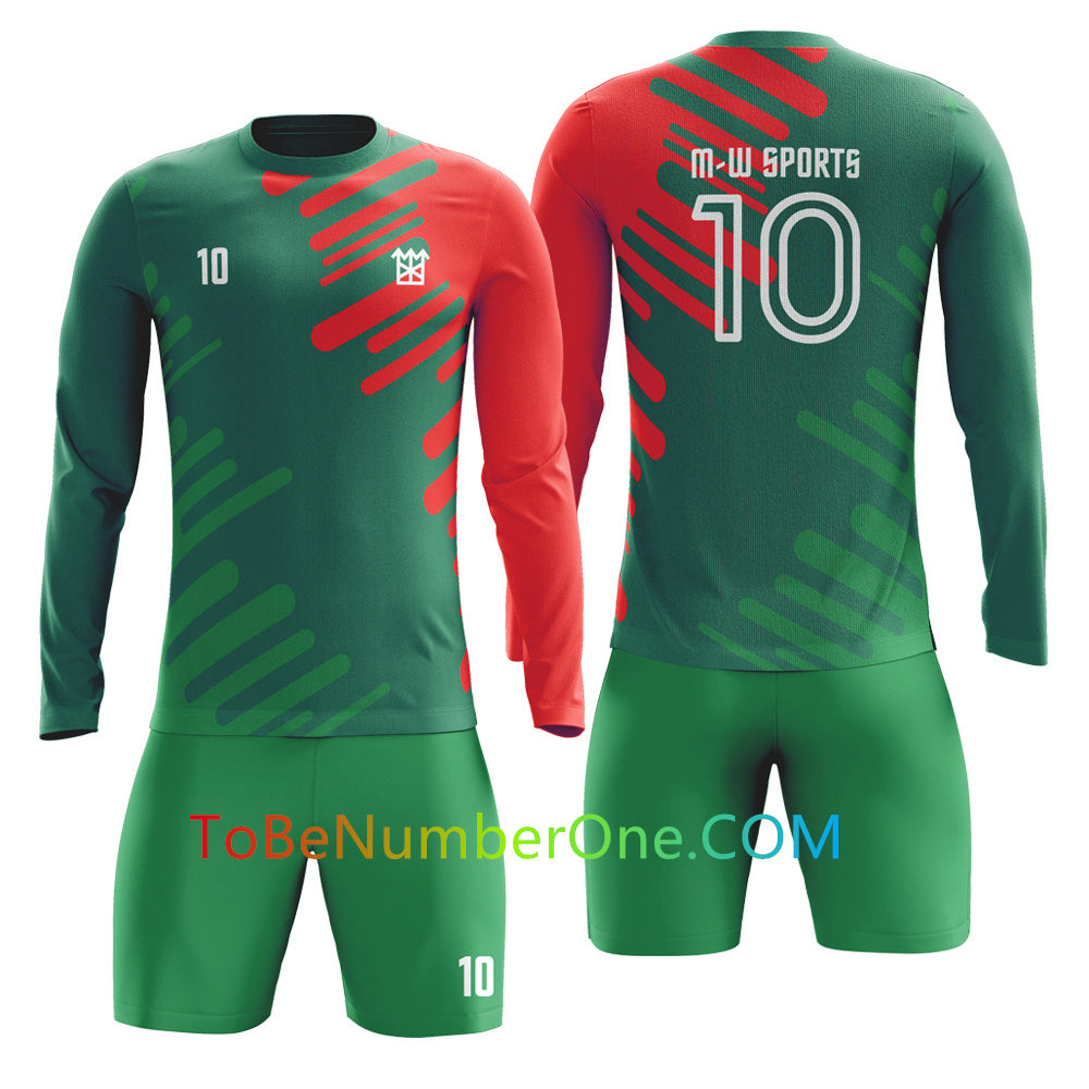 customize create your own soccer Goalkeeper jersey with your logo , name and number ,custom kids/men's jerseys&shorts GK14