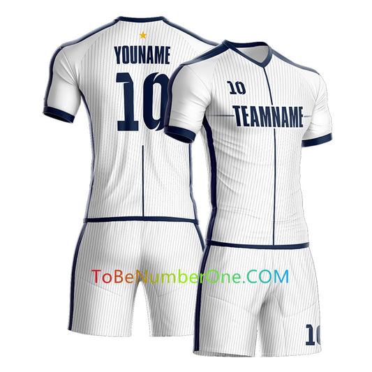Custom Soccer Jersey & Shorts Club Team Personalized Soccer Jersey Kits for Adult Youth add Any Name and Number Custom Football Jersey S137