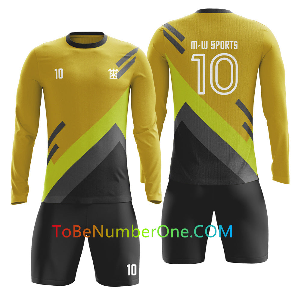 customize create your own soccer Goalkeeper jersey with your logo , name and number ,custom kids/men's jerseys&shorts GK16