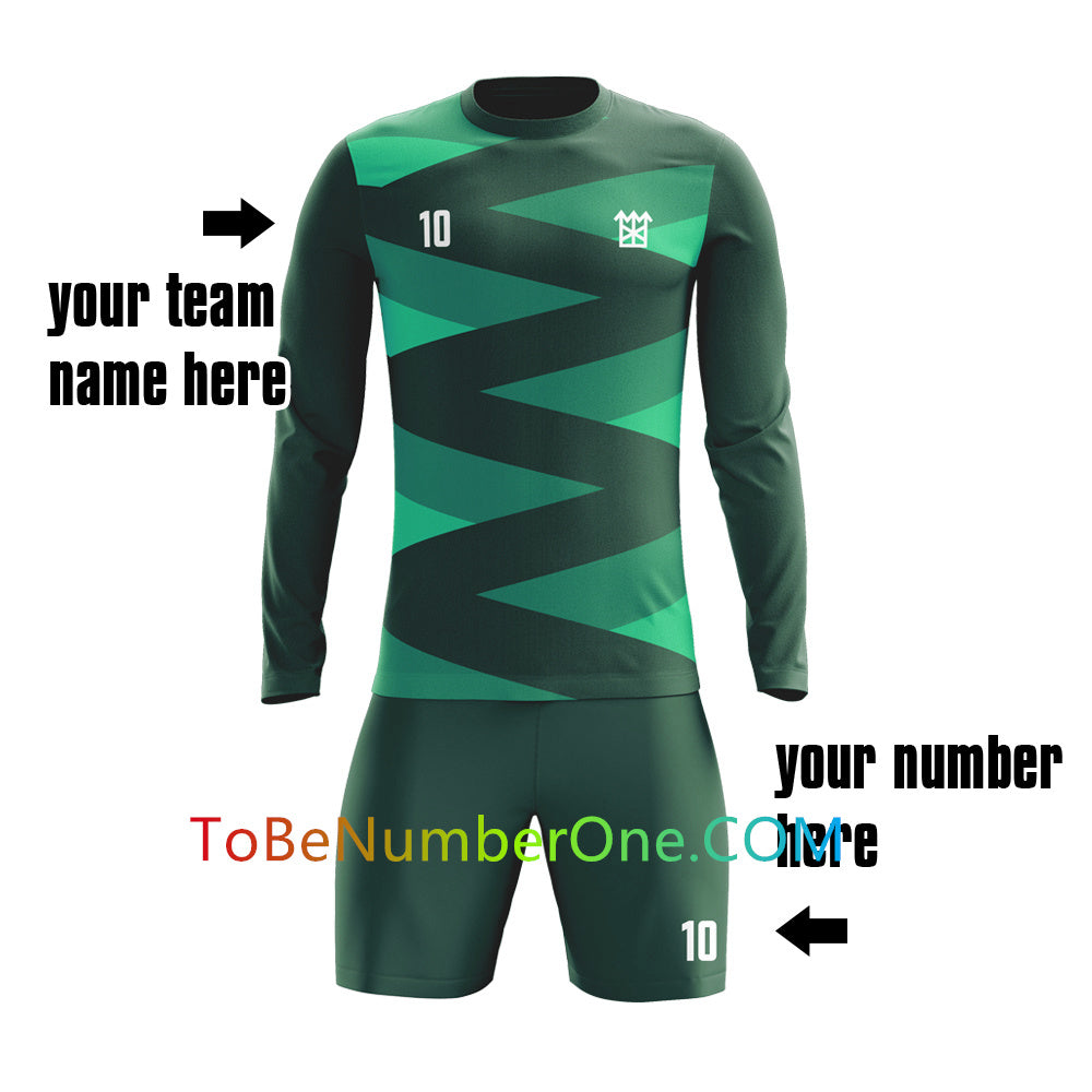 customize create your own soccer Goalkeeper jersey with your logo , name and number ,custom kids/men's jerseys&shorts GK17